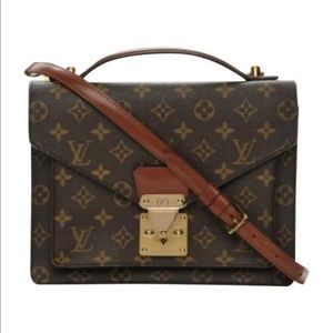 Louis Vuitton Monceau Monogram Tote/Crossbody